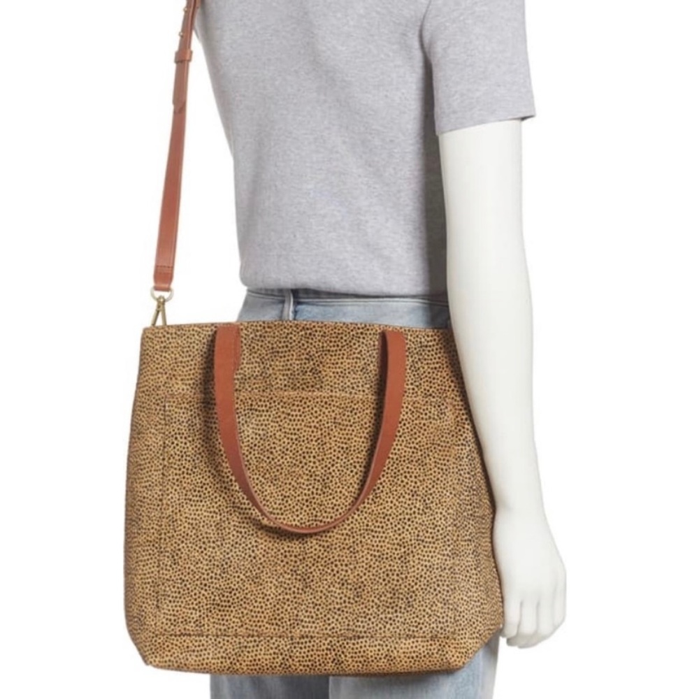 Madewell Medium Transport Genuine Calf Hair Tote
